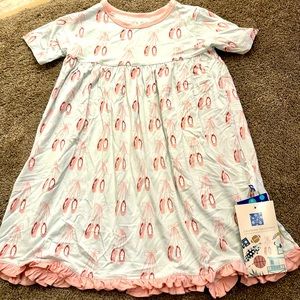 Size 4 NWT kickee dress Ballerina